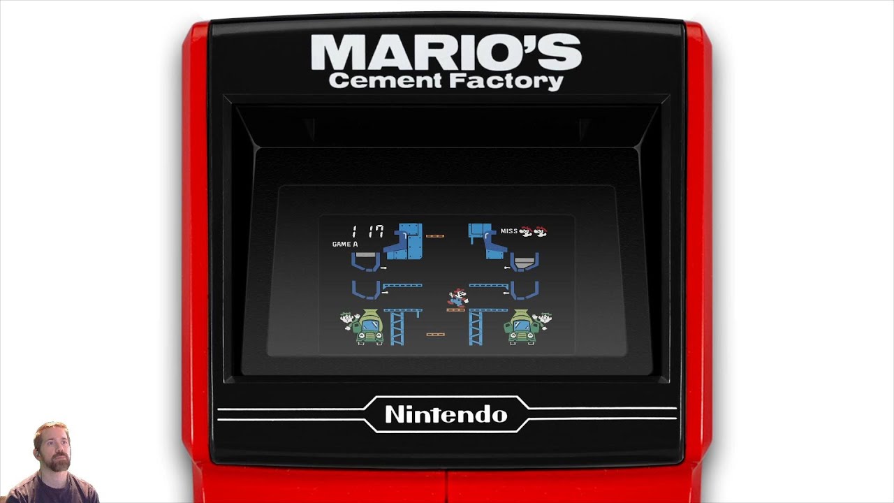 Nintendo Game & Watch: Mario's Cement Factory (Table Top) MAME