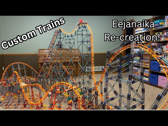 I Built The WORLDS LARGEST 4th Dimension Coaster Out Of K'nex