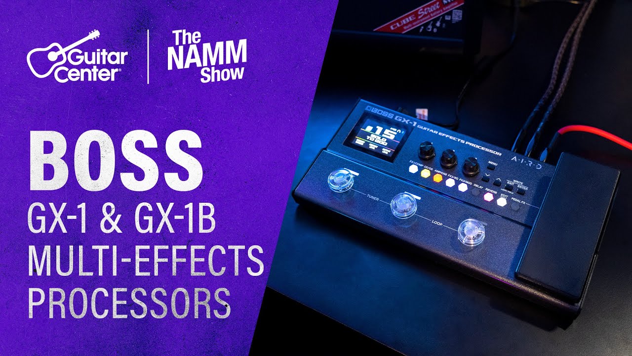 BOSS GX-1B Bass Multi-Effects Processor