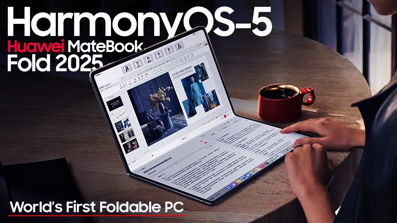 Huawei MateBook Fold Ultimate Design - Meet the World's 1st