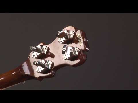 Vintage JAPAN Kasuga Deluxe 5 string Banjo played by Geoff Hohwald