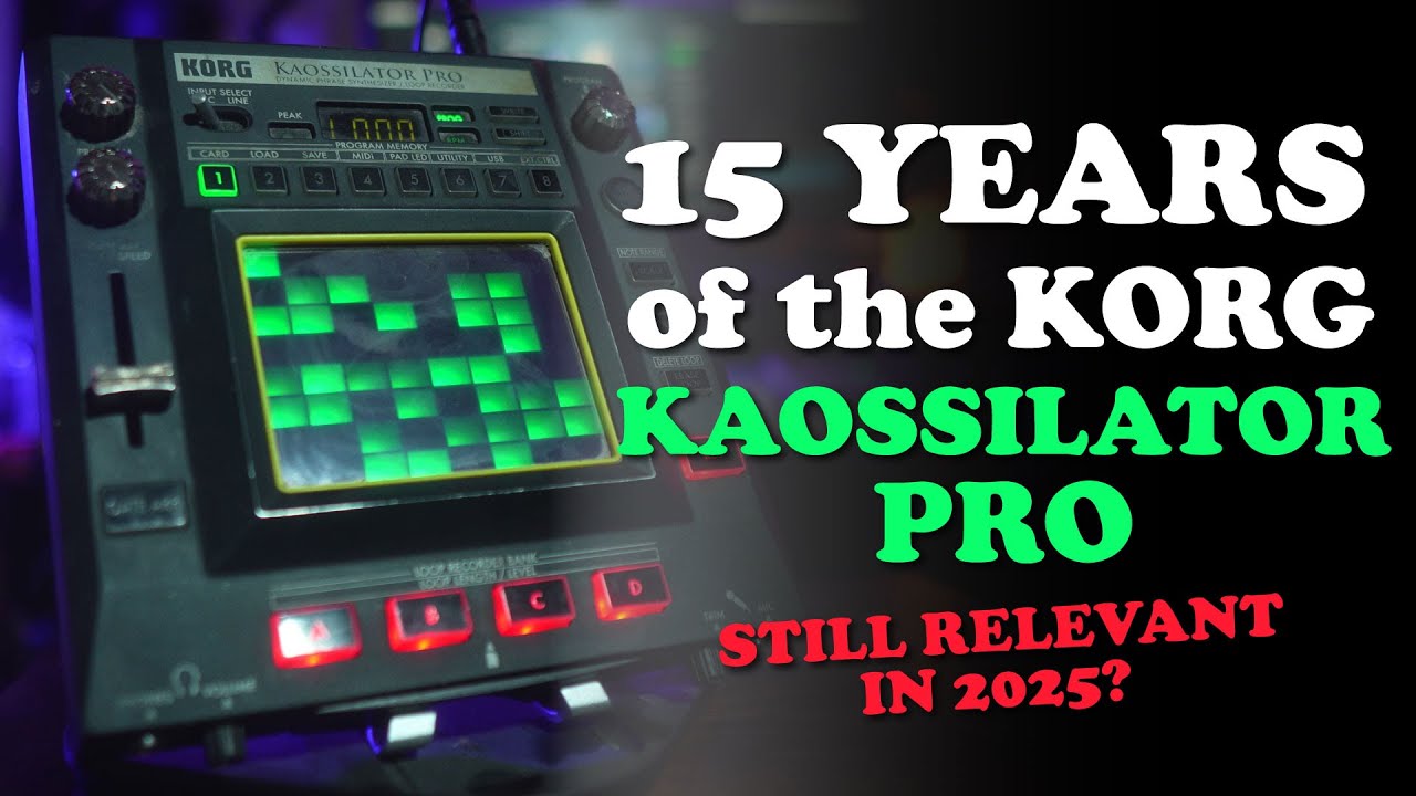 KAOSSILATOR PRO- Guided Tour, Recording Loops- In The Studio with