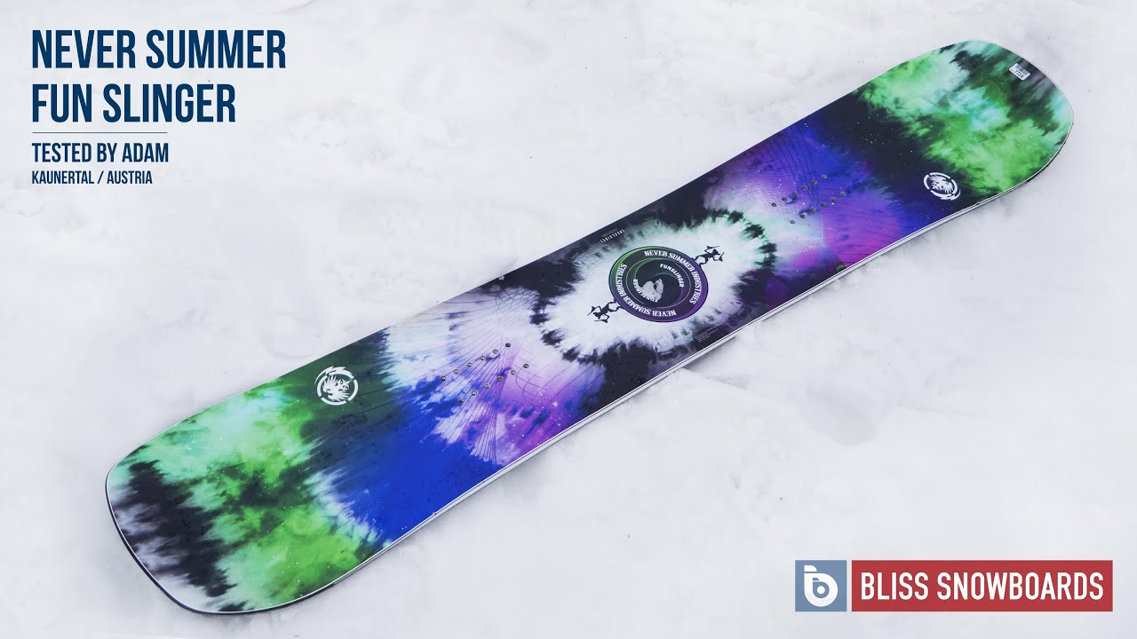 Never Summer Fun Slinger 2016 Snowboard Review By Adam At Bliss