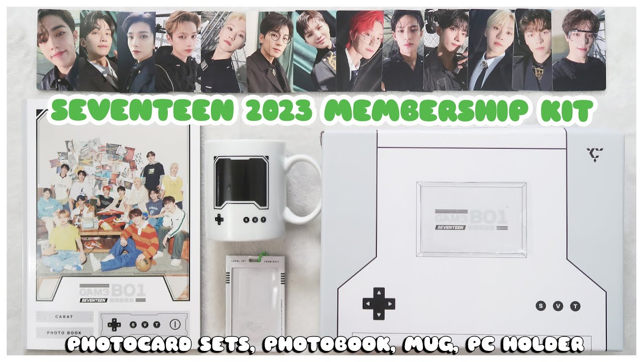 ✨ unboxing seventeen official 7th fanclub carat membership kit
