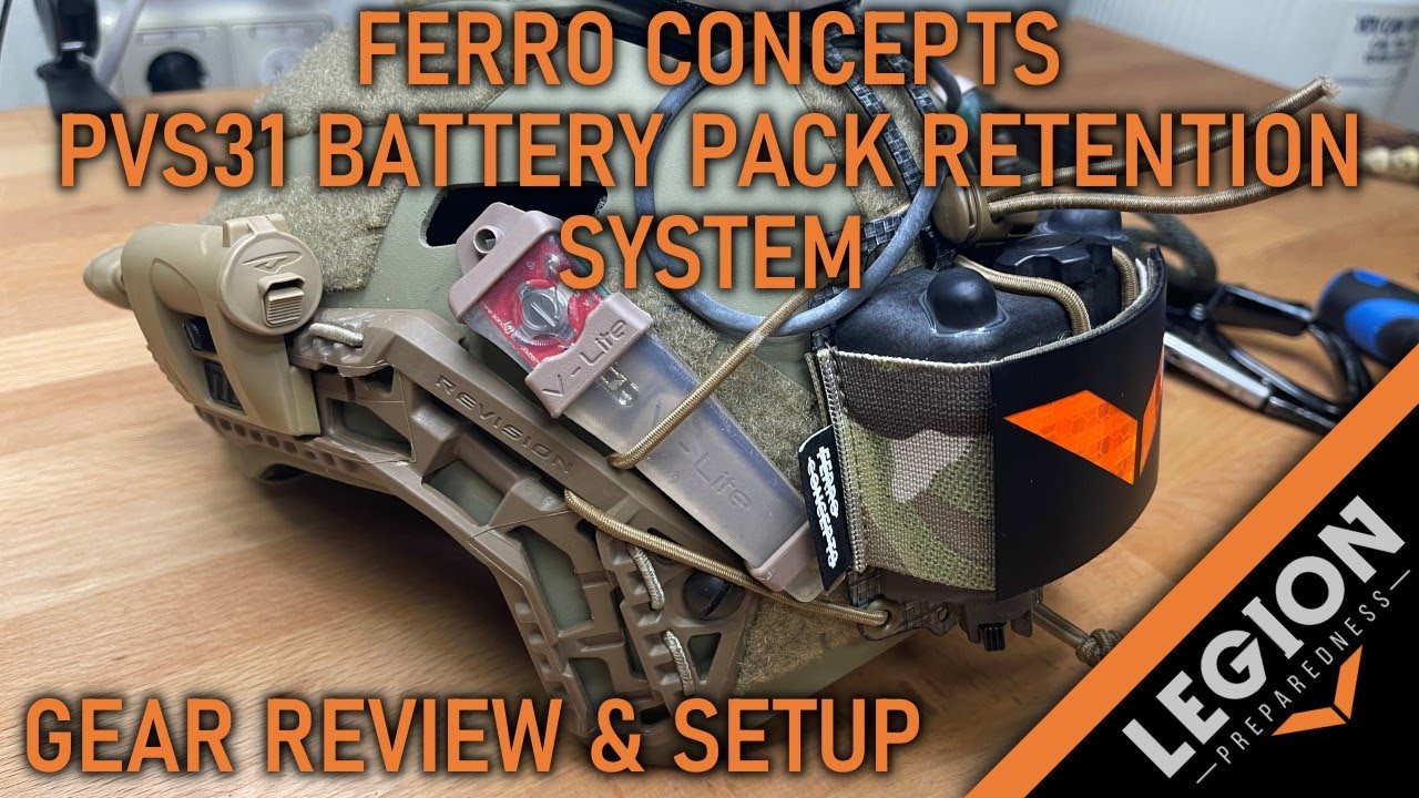 Ferro Concepts PVS31 Battery Pack Retention System - Gear Review