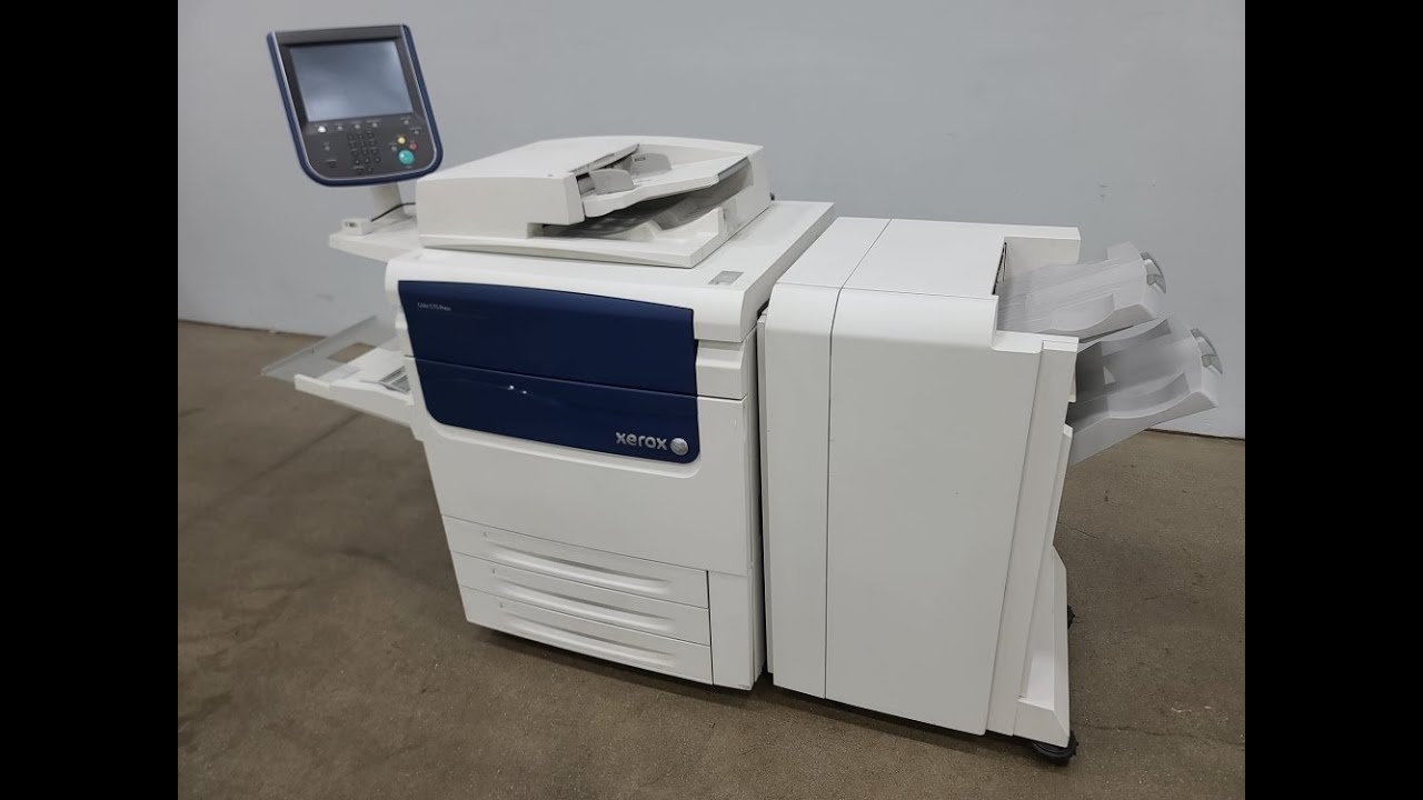 Xerox C75 Color Digital Press | Boggs Equipment