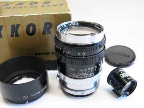 NIKKOR-P・C 10.5cm F2.5 - YouTube