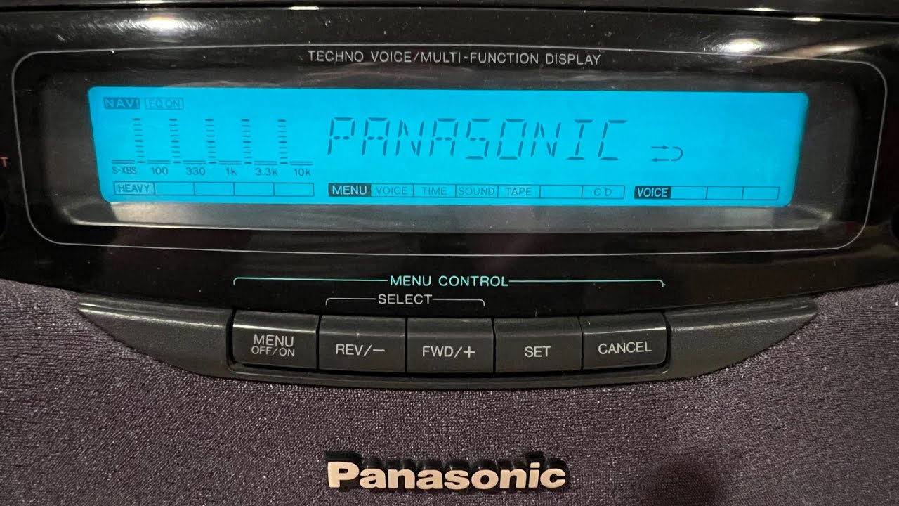 Evaluating Another Import from Japan - Panasonic RX-DT901 - YouTube