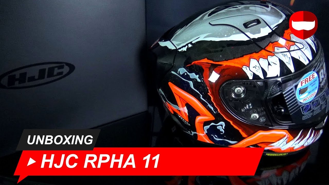 HJC RPHA 11 Venom 2 Unboxing - ChampionHelmets.com - YouTube