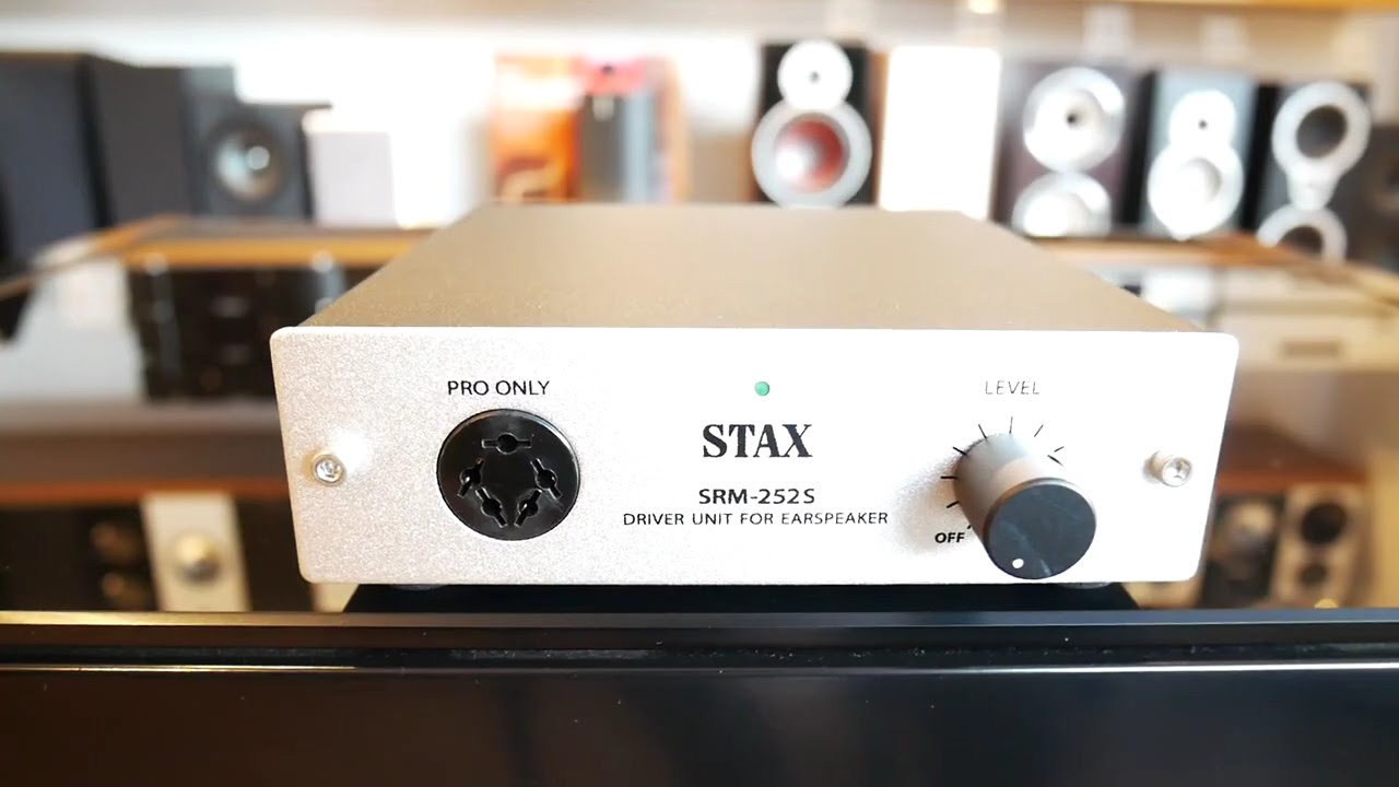 Stax SRM-252S | Amplificador auriculares - YouTube