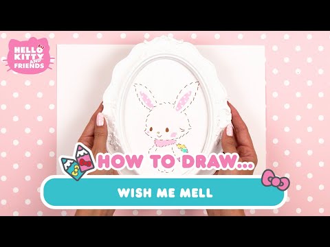 How to Draw Wish me mell | Hello Kitty Crafts - YouTube