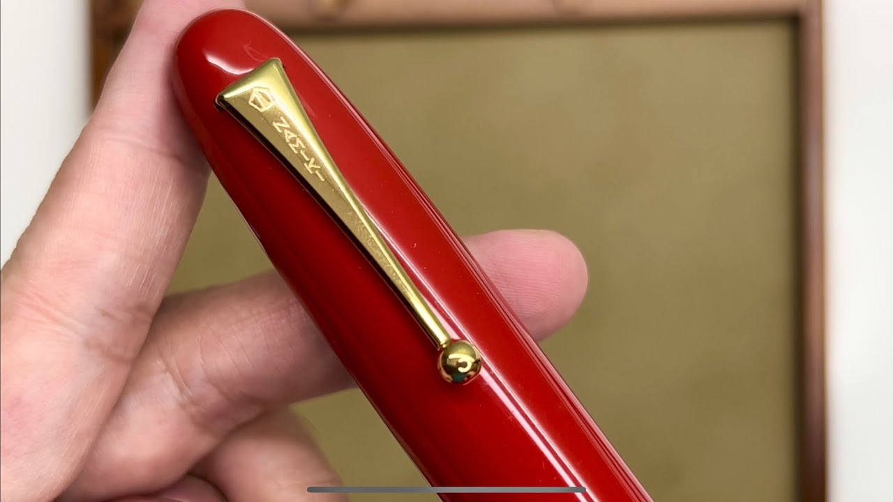 A Few Fair Pens - Namiki Emperor Lacquer Vermilion No. 50 Fountain