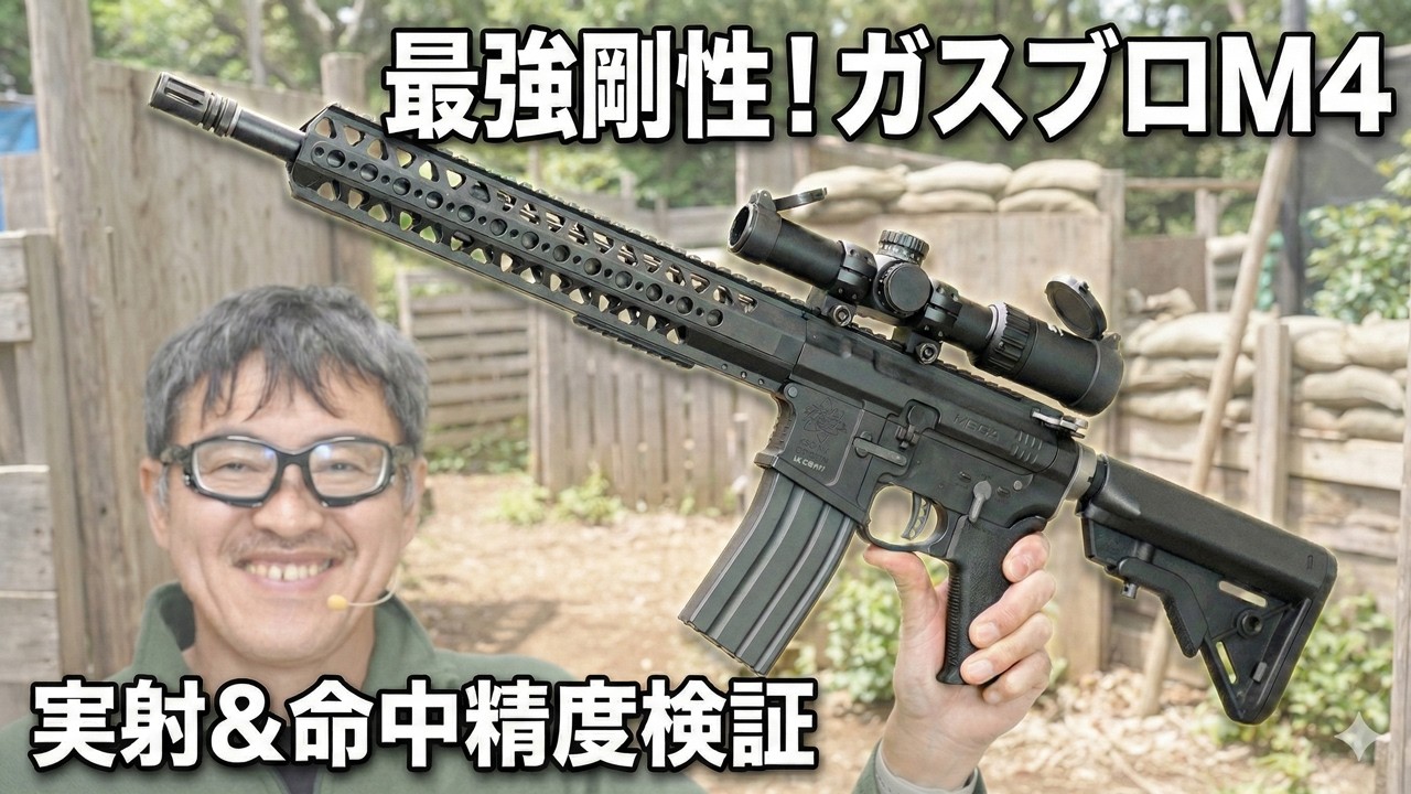 KSC] Mega Arms Certified! Mega MKM CQB M4 GBB Custom Review
