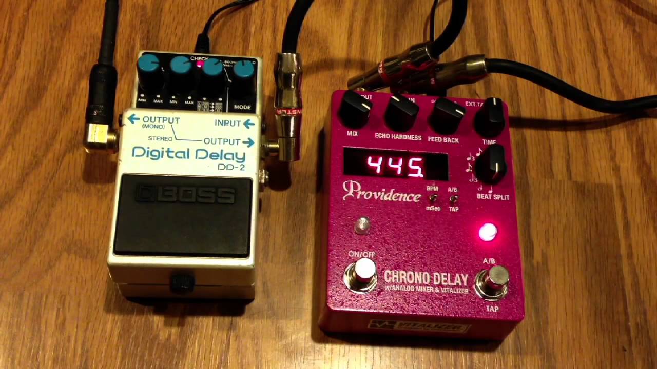 Providence Chrono Delay vs Boss DD2 - YouTube