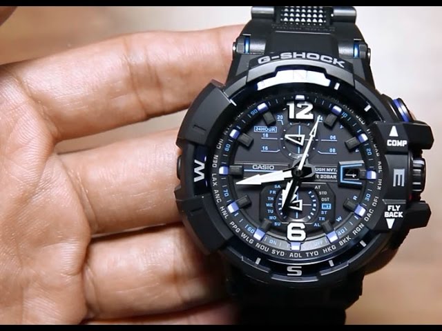 Casio G-shock Gravitymaster GW-A1100FC-1A - Triple Resist