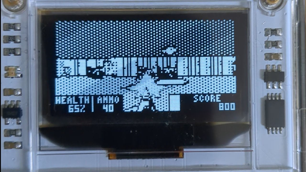 小さくてもヌルヌル動く！親指サイズの8-bitデメイク版『Wolfenstein