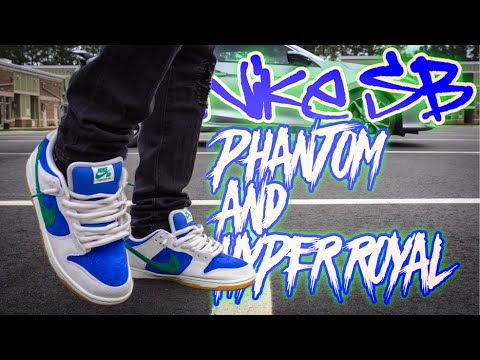 NIKE SB: Phantom and Hyper Royal REVIEW & ON FOOT - YouTube
