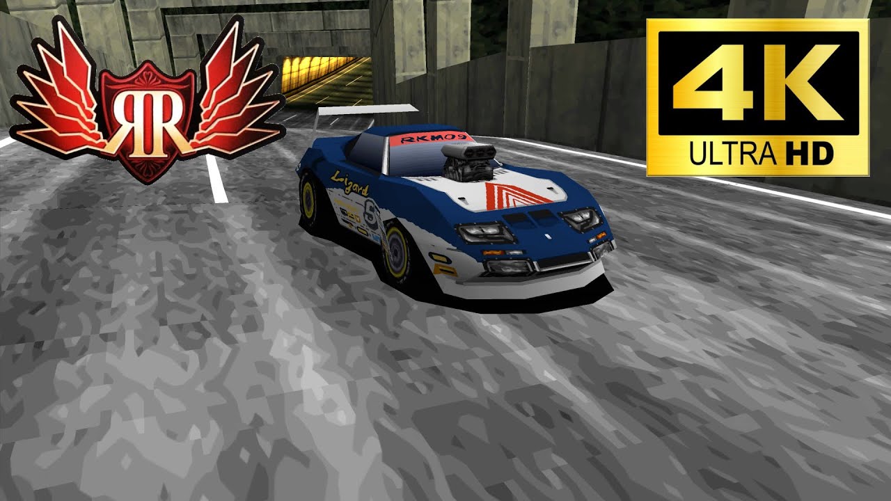 PS1を「4K」で蘇らせる!【レイジレーサー】ベイオネット Rage Racer 4K