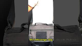 Mini Messenger Bag – Olive Planet