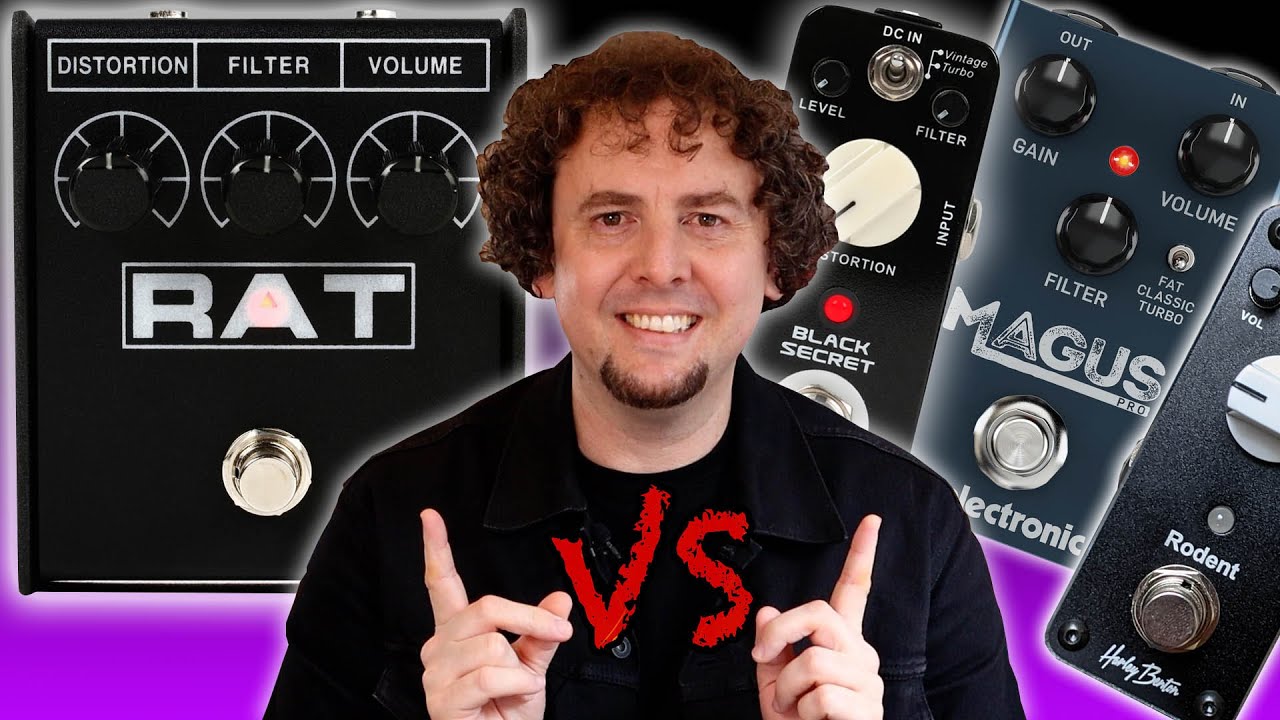 The best cheap Rat pedal clones from $20 up! ProCo Rat 2 vs Mooer
