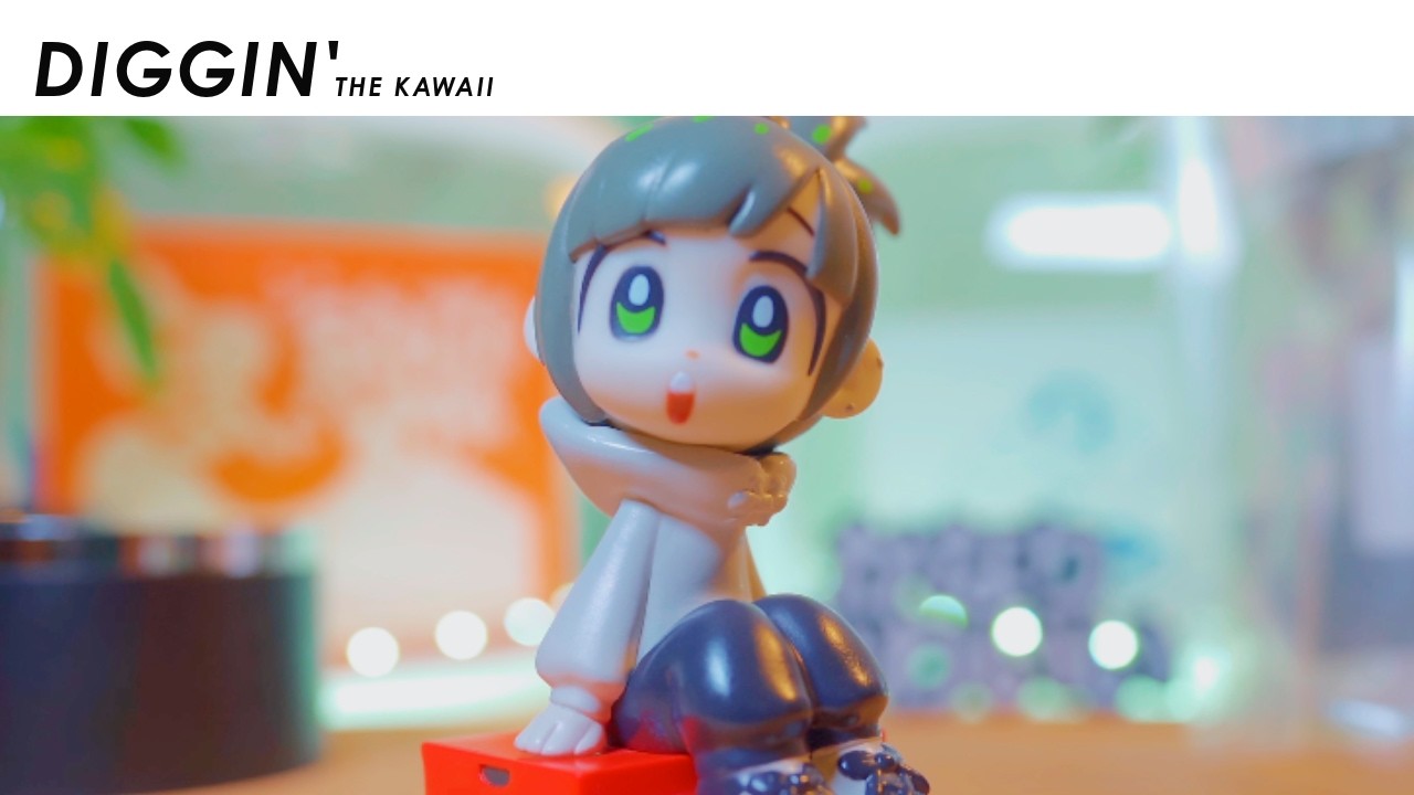 ソフビ】「スニーカーが好きそうな女の子？Sit Gal KICKちゃん