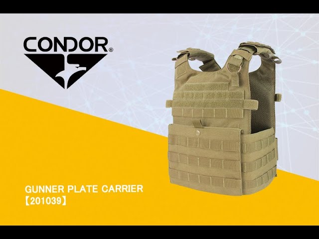 CONDOR】GUNNER PLATE CARRIER - YouTube