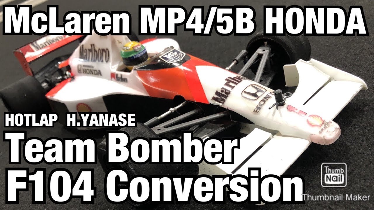 McLaren MP4/5B Honda A・SENNA 1/10RC HOTLAP CIRCUIT in JAPAN Team