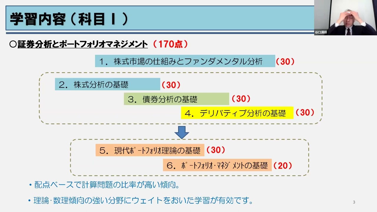 証券アナリスト2024年1次秋合格目標 速修ガイダンス - YouTube