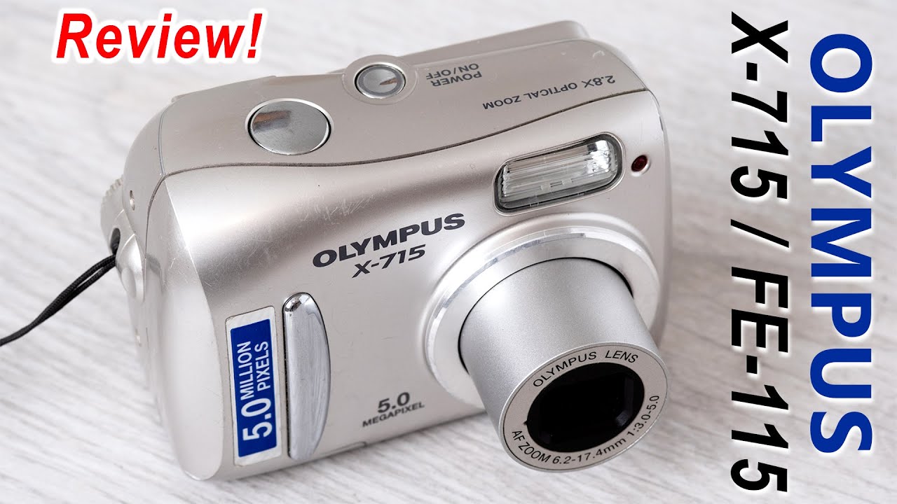 Olympus X-715 / FE-115 – A Stylish and Basic Digicam from 2006