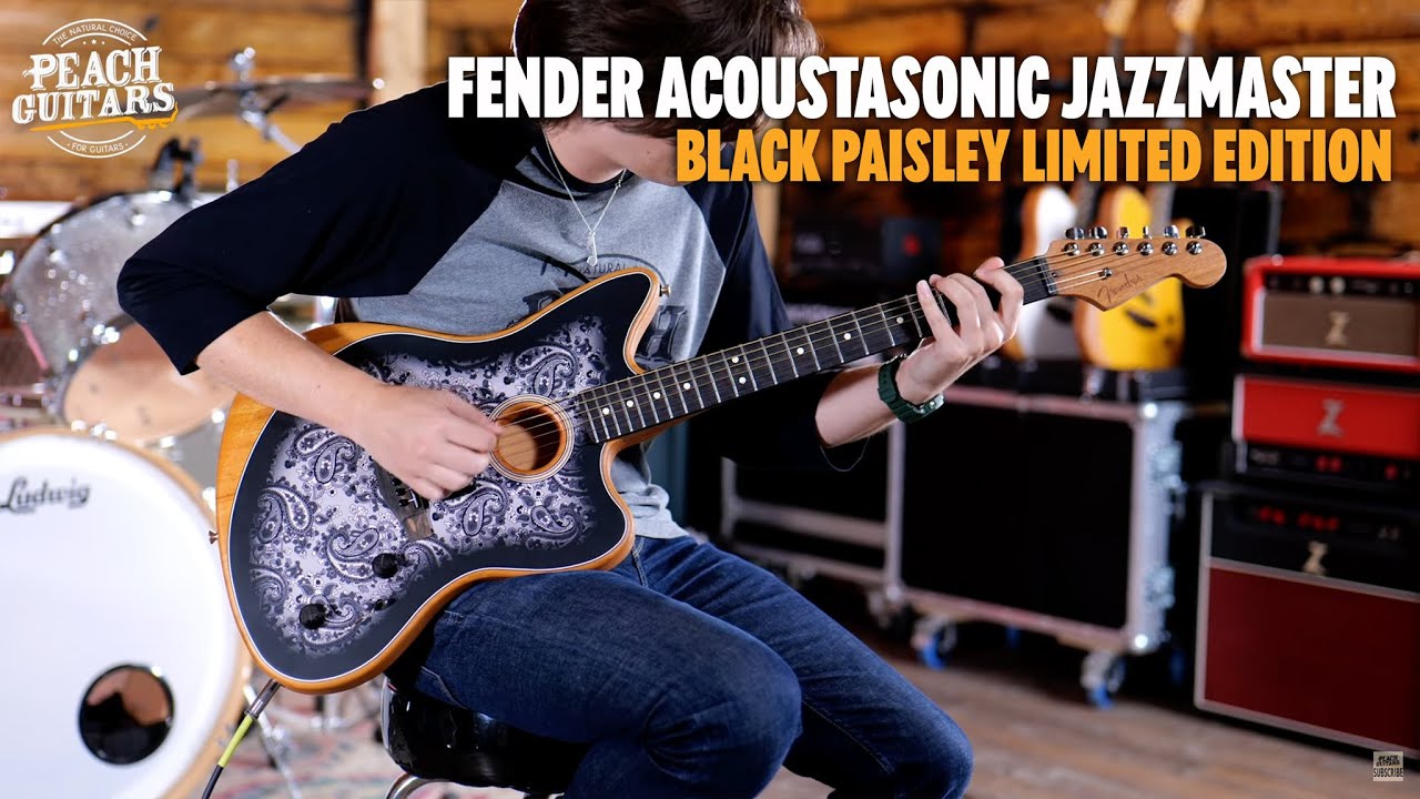 No TalkingJust Tones | Fender American Acoustasonic Jazzmaster