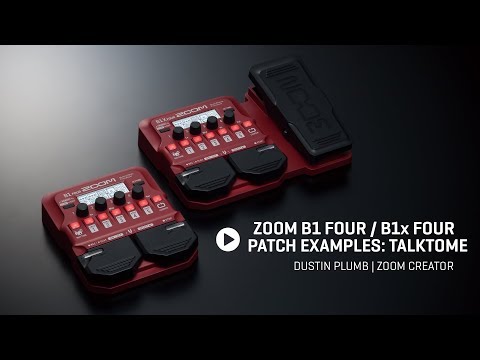 Zoom B1 FOUR Bass Multi-effects Processor | Sweetwater