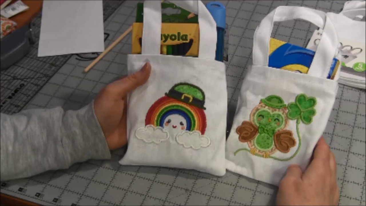St Patricks Day Treat Bags - YouTube