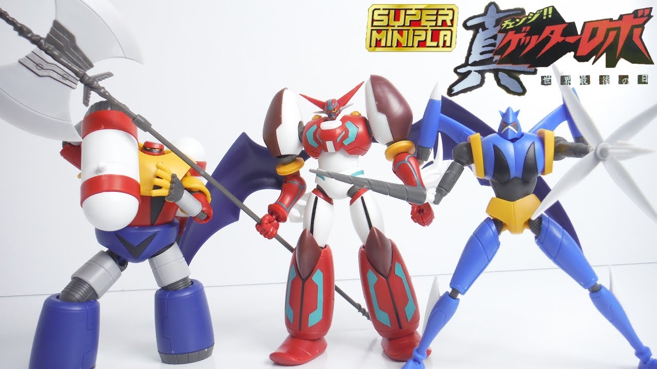 Super Mini-pla Change!!Getter Robot Vol.3 開封 組立 スーパー
