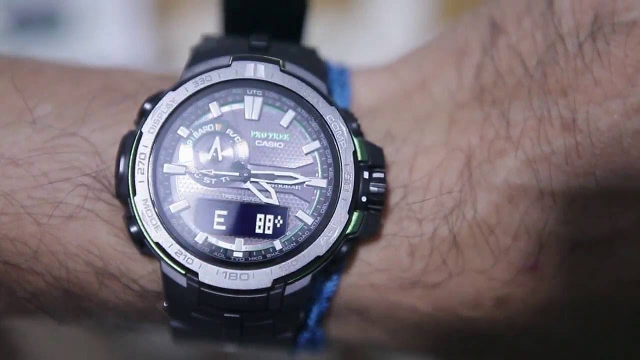 Casio Protrek PRW 6000Y 1A - YouTube