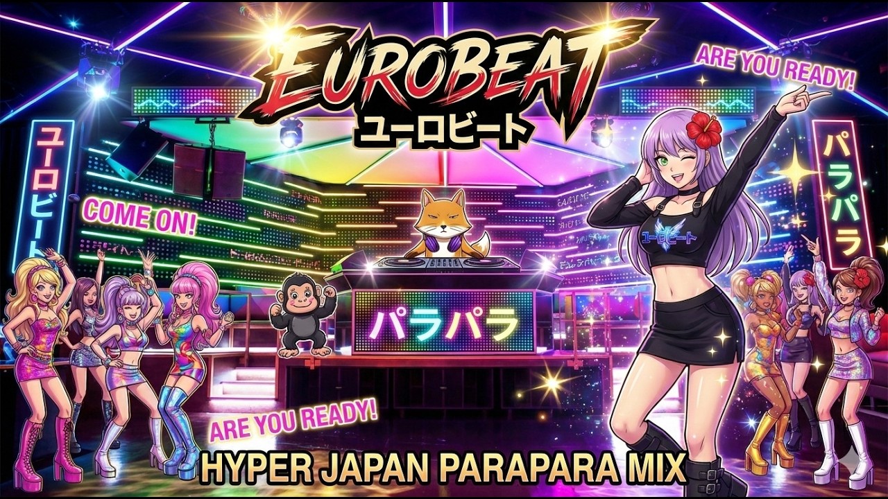 ユーロビート】EUROBEAT DJ Kenichi Hyper Japan ParaPara Mix