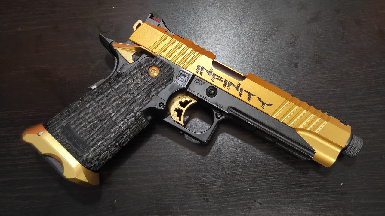 My Indoor CQB Primary Pistol - TM Gold Match HPA'd Hi Capa - Spec