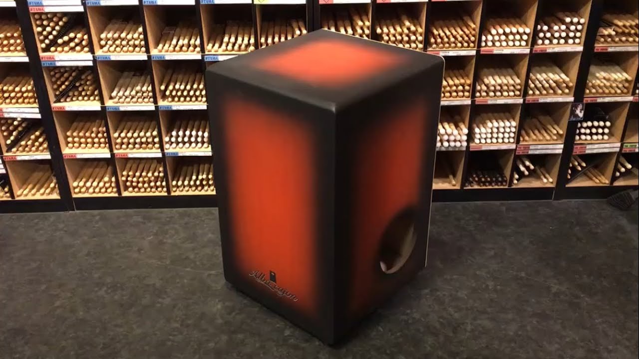 Alba Cajon Herencia SS31-SB /アルバ カホン サンバースト - YouTube