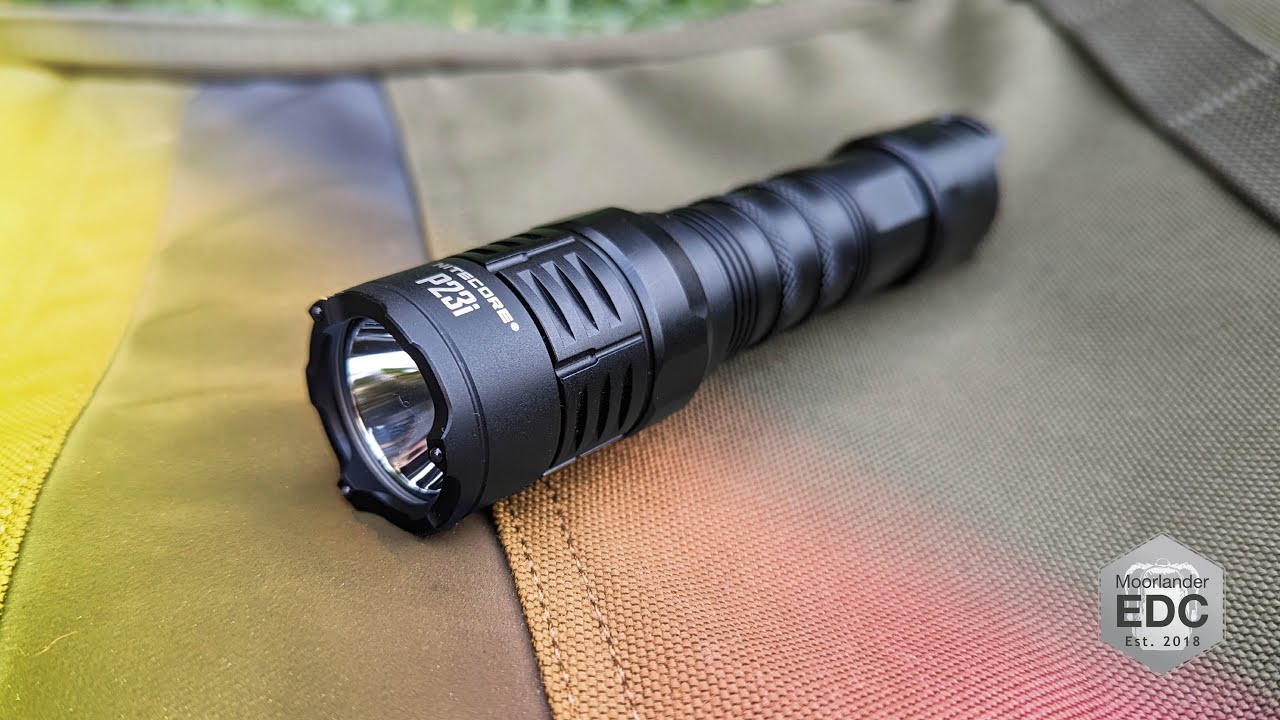 Nitecore P23i Flashlight Review: Powerful, Compact, and Long