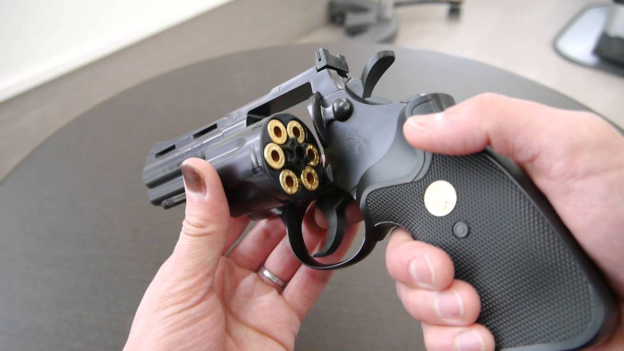 東京マルイ 10禁エアリボルバー コルトパイソン4インチの開封&実射