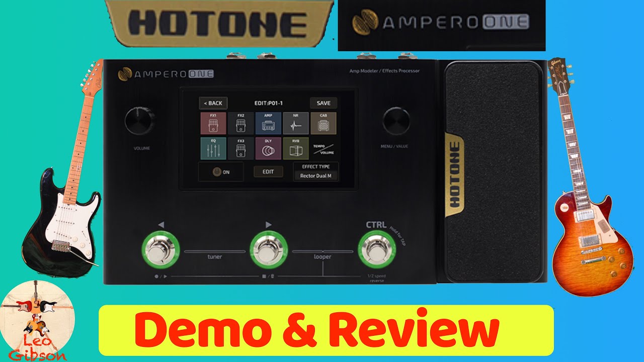 HOTONE AMPERO ONE: Demo and Review - YouTube