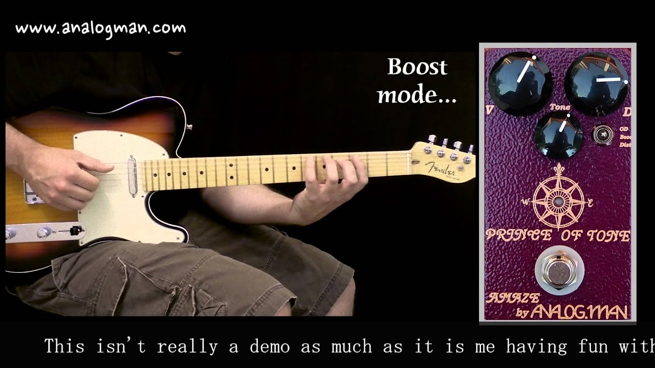 Analogman Prince Of Tone」3モードBB系エフェクターをレビュー！話題