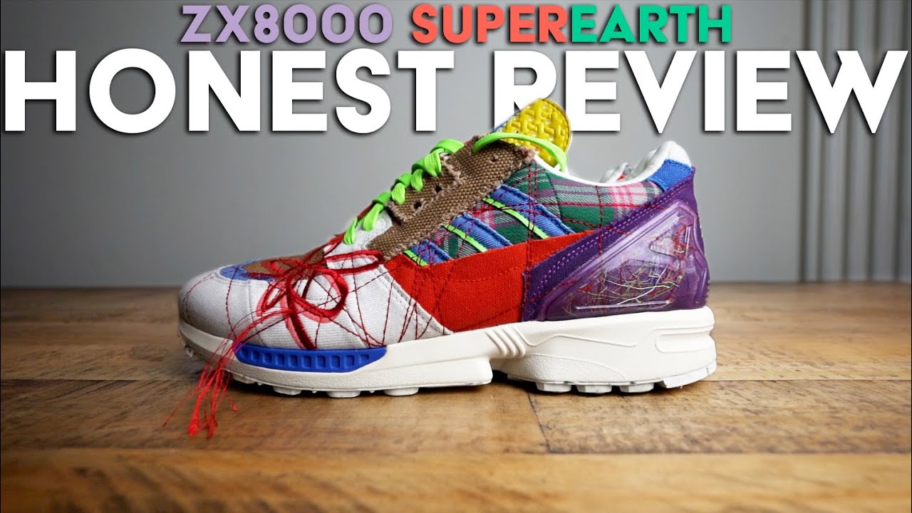 ADIDAS ZX 8000 SUPEREARTH by SEAN WOTHERSPOON Review, Unboxing