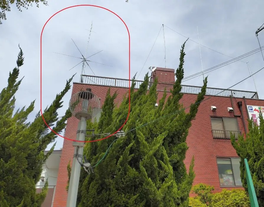 CP-6S《HF用GPアンテナ第一電波工業》を設置！7MHzで北米と早速交信