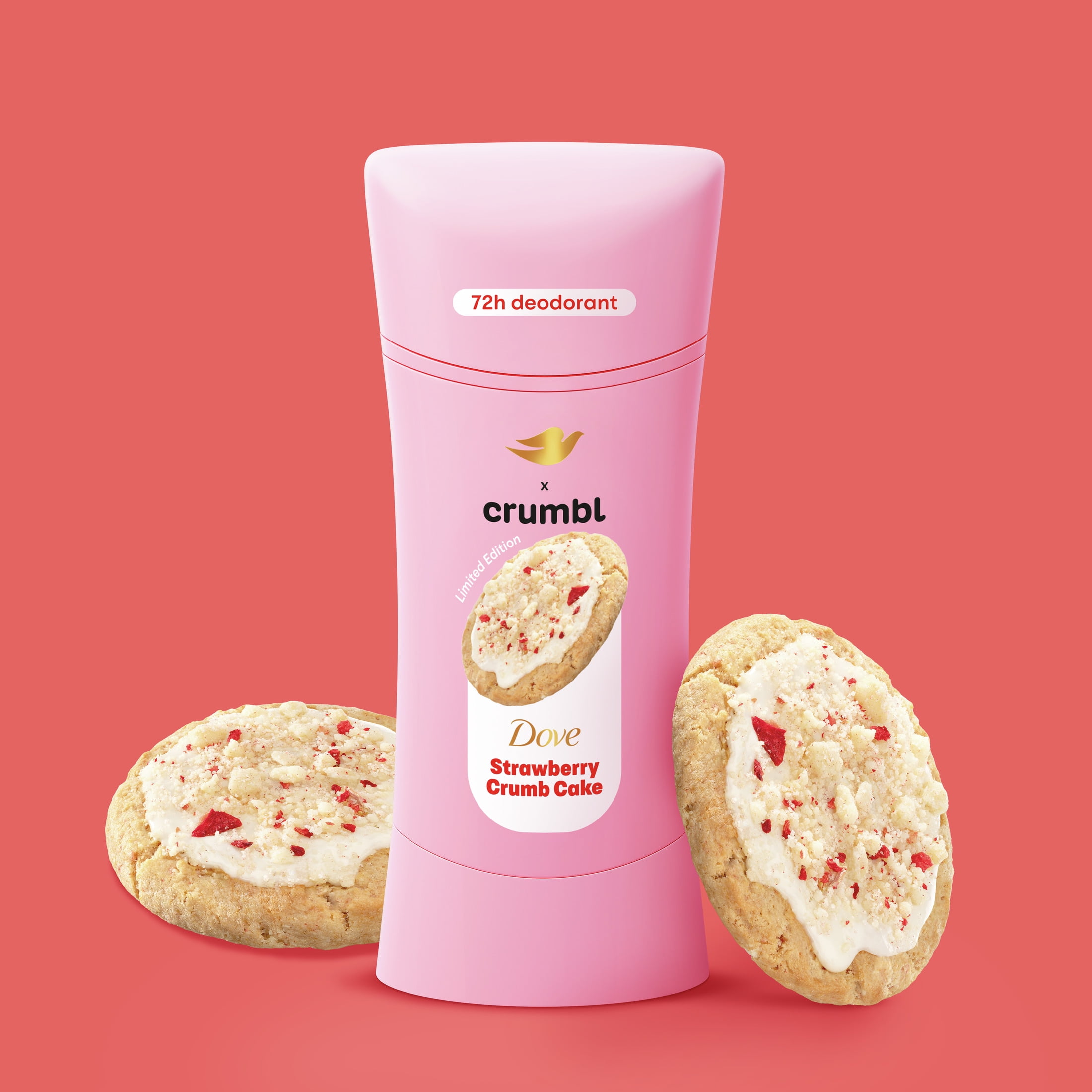 Dove Crumbl Set Sold Out Strawberry, crumbl Dove デオドラント セット