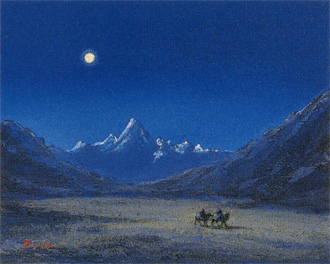 一枚の繪 －多田博一 油彩画展 大地の祈り ～絹の道、仏の道～