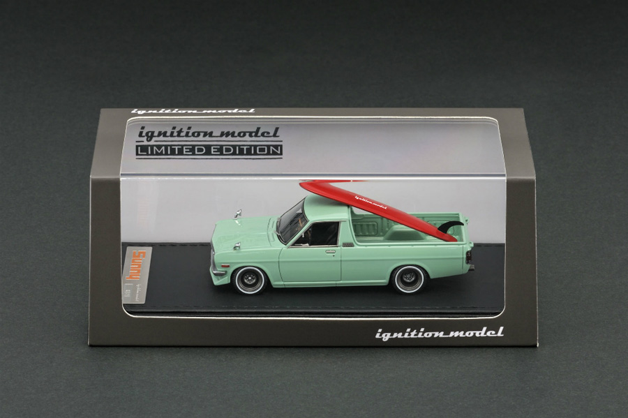IG1280 1/43 Nissan Sunny Truck Long (B121) Green | LINE UP | [公式