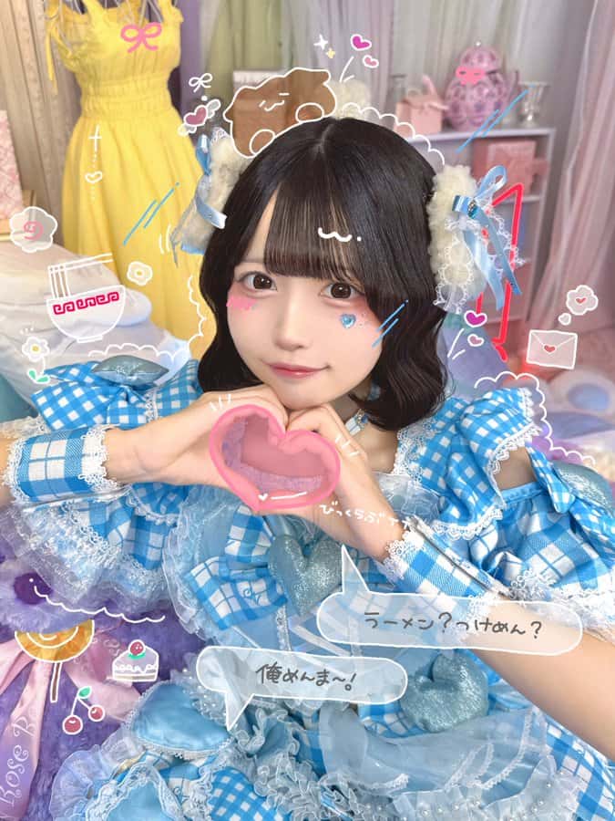 名雲 めんま(なくも めんま)【水色】プロフィール｜iON!【アイオン