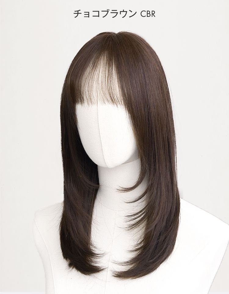 天使のリアンロング人毛MIX フルウィッグ ロング｜リネアストリア