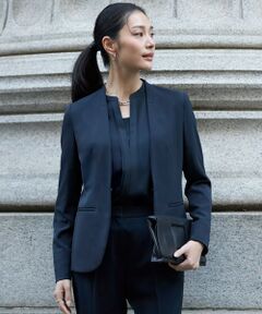 ICB / アイシービー （レディース） ノーカラージャケット