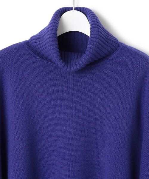 セール】 【洗える】ウールカシミヤ ニットポンチョ （ニット